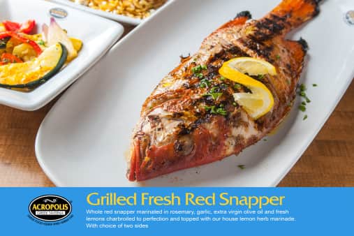 image of Grilled Red Snapper