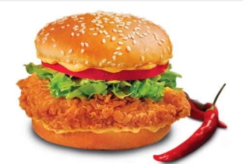 image of 44. CHICKEN FILET BURGER