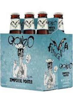 image of Flying Dog Gonzo Imperial Porter, 6 pack bottles