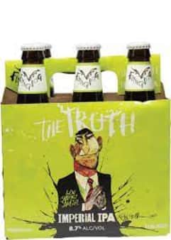 image of Flying Dog The Truth Imperial IPA, 6 pack bottles