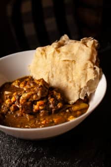 Curry Goat Roti