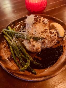 Roasted Cauliflower & Asparagus App
