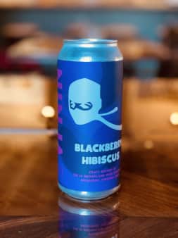 Ninja Kombucha - Canned, Blackberry Hibiscus