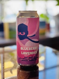 Ninja Kombucha - Canned, Blueberry Lavender