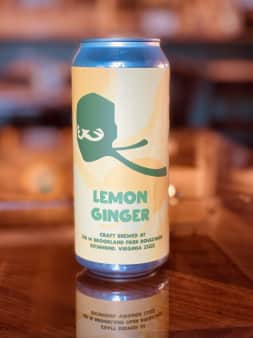 Ninja Kombucha - Canned, Lemon Ginger