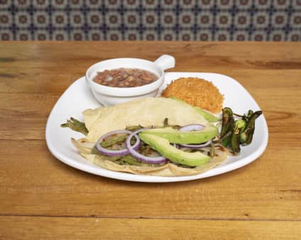 image of Tacos Nopal Combo