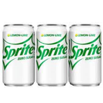 image of Sprite Zero, 6 pack cans  