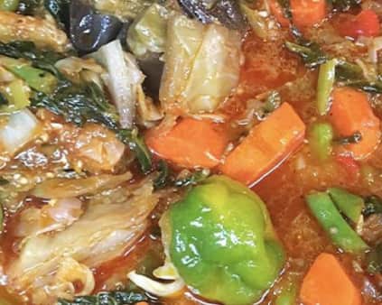 image of Legume with Meat Fritay