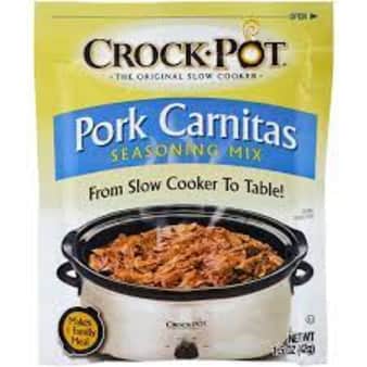 image of Crock Pot Pork Carnitas Seasoning Mix