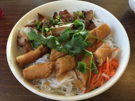 image of Pork Vermicelli w/ Egg Roll