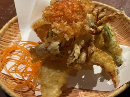 Soft Shell Crab Tempura Appetizer