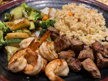 Hibachi Steak and Shrimp