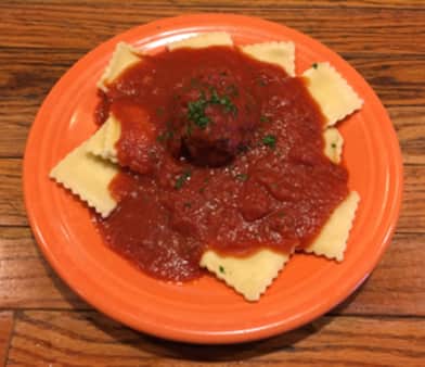 image of OUR ORIGINAL RAVIOLI & MEATBALL