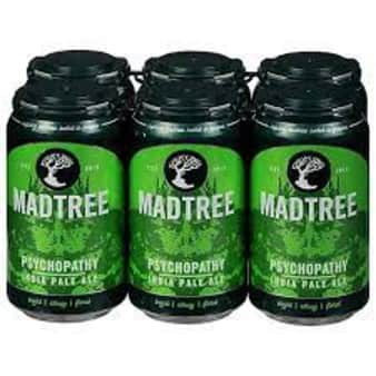 image of MadTree Brewing Tropical PSYCHOPATHY IPA, 6 pack cans