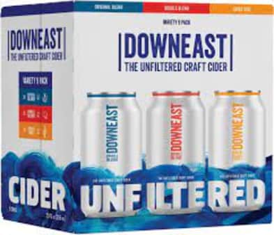 image of Downeast Cider Variety, 12 pack cans