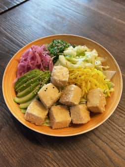 Fried Tofu-SUSHI BOWL(V)