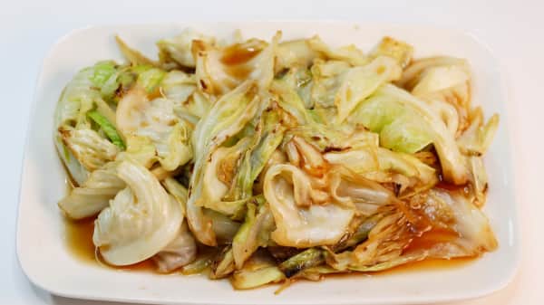 STIR-FRIED CABBAGE WITH FISH SAUCE