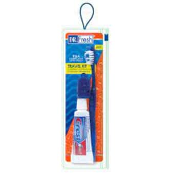 image of Dr. Fresh Travel Kit Toothbrush