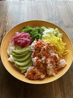 Honey Mayo Crab Meat-SUSHI BOWL