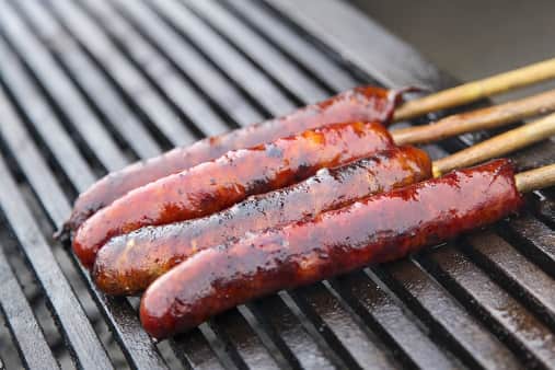 image of Sausage on a stick