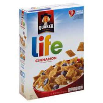 image of Quaker LIFE multigrain cereal cinnamon