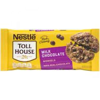 image of Nestle Toll House Milk Chocolate Morsels