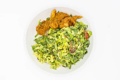 image of Fried Chicken B.L.A.T. Salad
