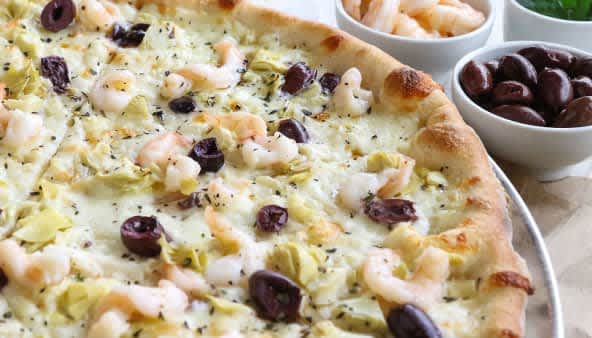 Cauli Mediterranean Shrimp Pie