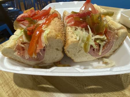 image of Italian Hoagie with Fries