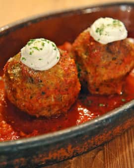 image of Meatballs W Ricotta