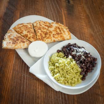 image of Half Cheese Quesadilla & One Side