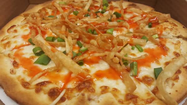 image of Crab Rangoon Pizza