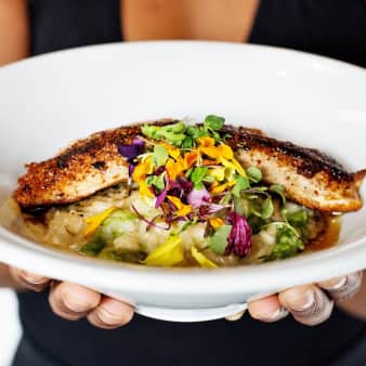 image of Lemon Salmon Risotto