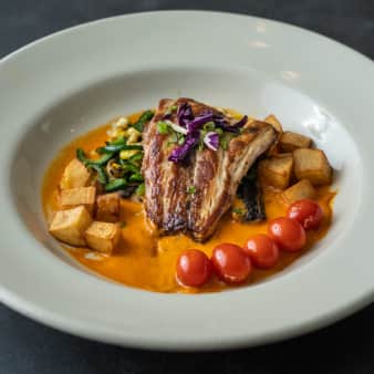 image of Redfish En La Media Concha