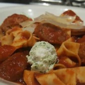 image of Tagliatelle e Polpette