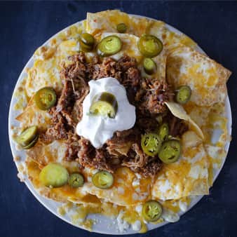 BBQ Pulled Pork Nachos