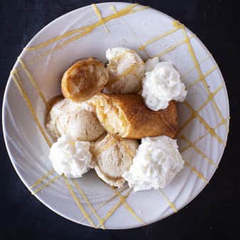 Fried Cheesecake Sundae