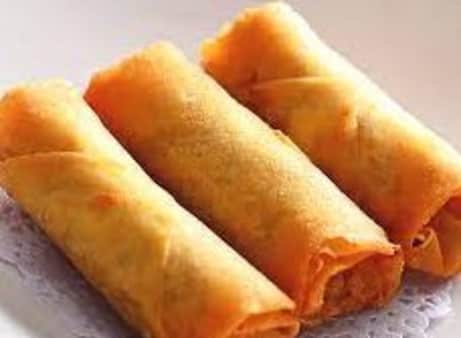 image of 4 pcs vegetable spring rolls