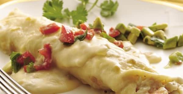 image of Seafood Enchiladas