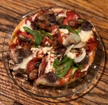 image of MINI- E.B.A. PIZZA "EVERYTHING BUT ANCHOVIES"