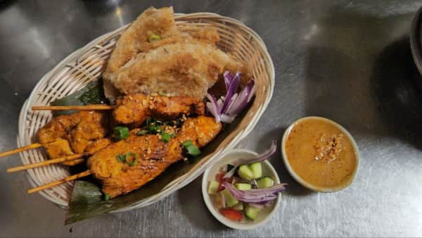 image of Chicken Satay Skewers