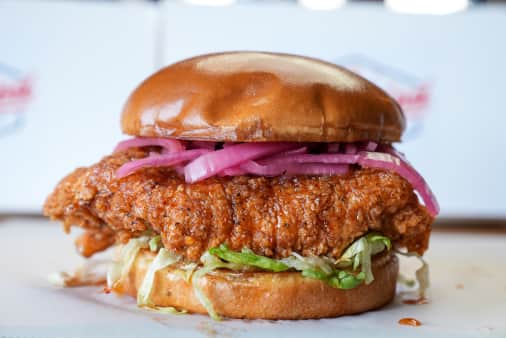 image of Chucks Hot Honey Sandwich