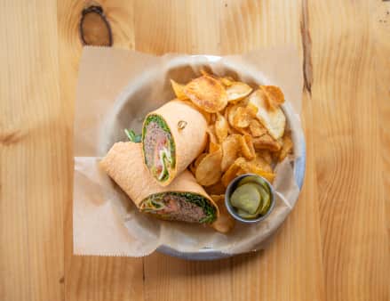 Red Quinoa & Black Bean Wrap