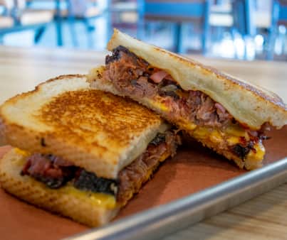 image of Burnt End Grilled Cheese
