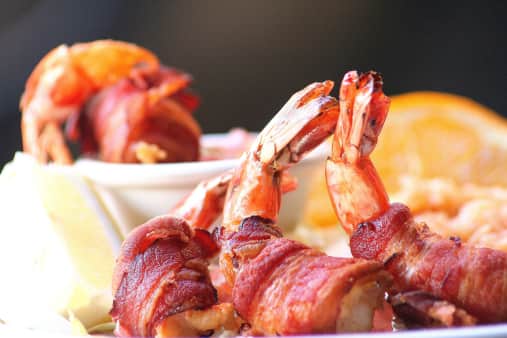 image of Bacon Wrapped Shrimp