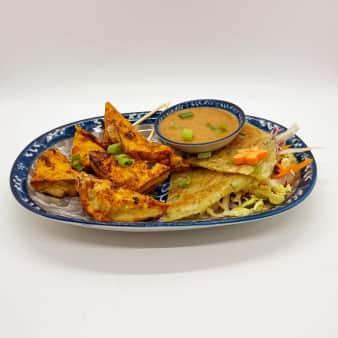 image of Tofu Satay Skewers