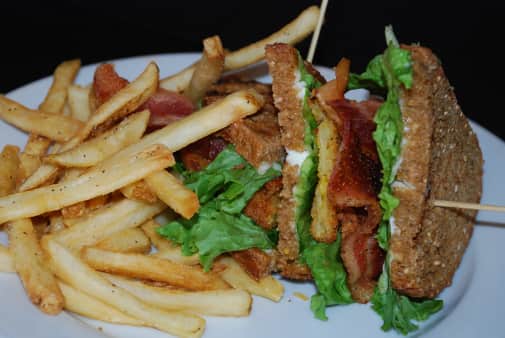 Bacon, Lettuce & Fried Green Tomato