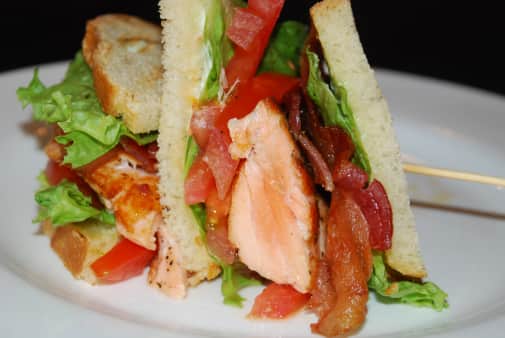 Seared Salmon Club