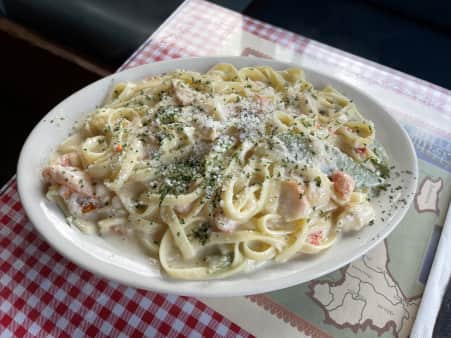 image of Crab Fettuccine Alfredo