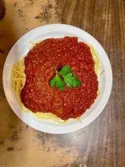 image of Kids- Spaghetti w/ Meat Sauce